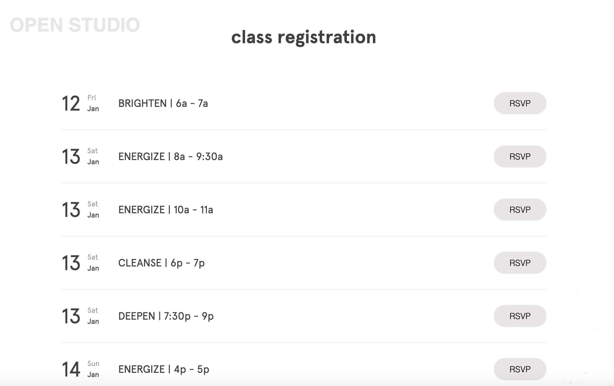 registration page excerpt