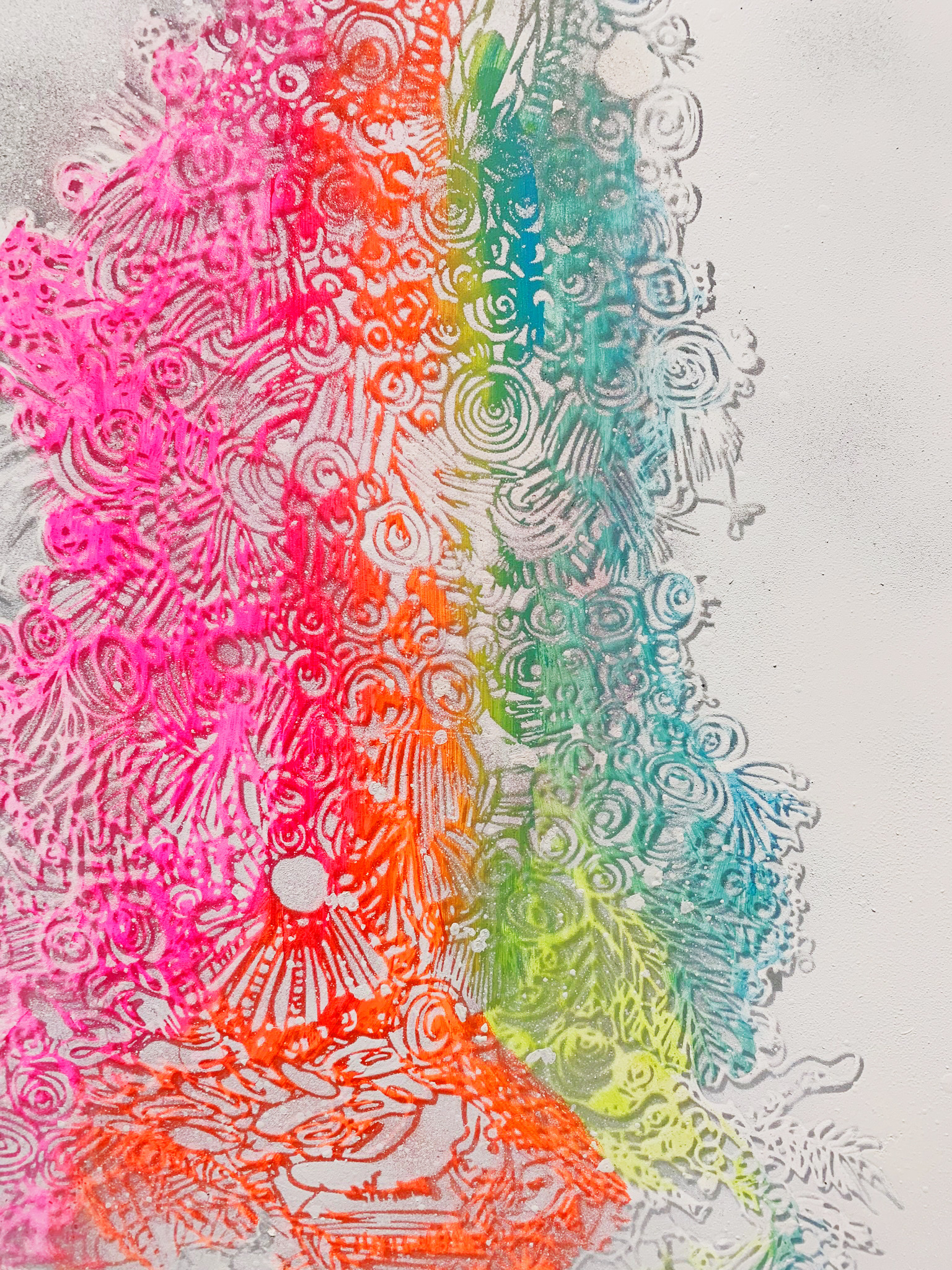 neon flow detail